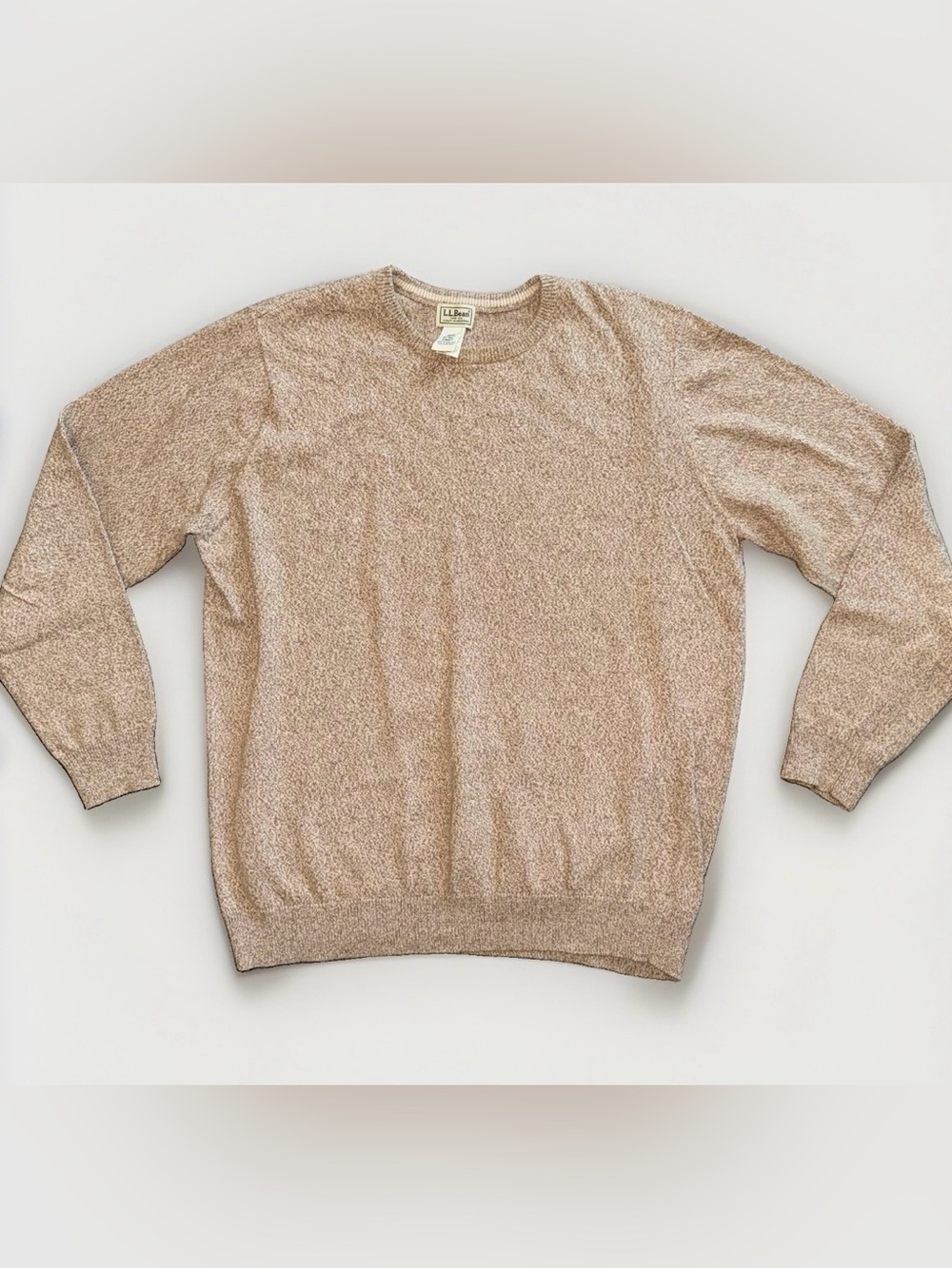 VTG L.L. Bean Crewneck Sweater Heather Crew Neck Heritage 0 BWF7 XL Tall